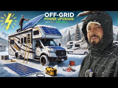 I Finally got OFF-GRID Power for My Camper Van (Renogy 200W Solar Kit)