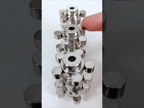 Magnetic Towers Vibrations