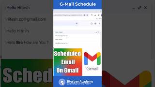 Schedule Mail on Gmail #gmail #GmailTips #gmailaccount