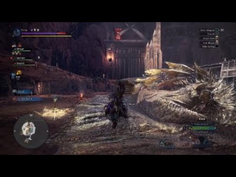 MHW:I Hunting Gold Rathian With Gold Rathian Armor