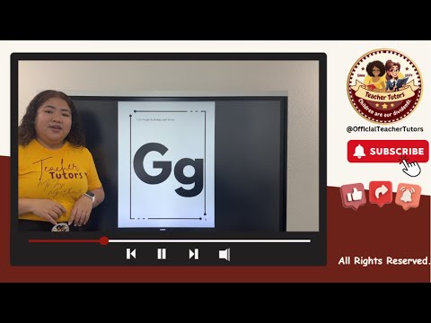 Go, Go, Letter G! 🦒🎸