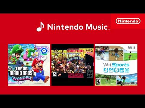 Nintendo Music – Super Mario Bros. Wonder, Wii Sports et bien plus ! 🎵