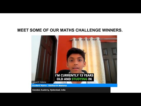 Meet some of our Maths Challenge winners.