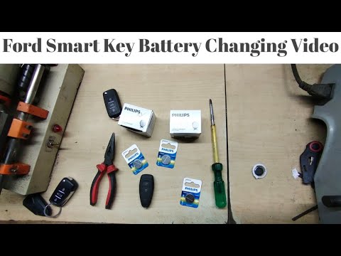 Ford Smart Key Battery Changing Key Tech Media