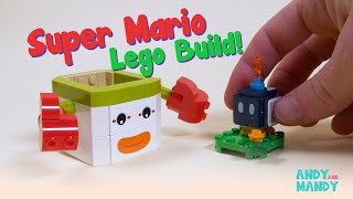 Super Mario Lego Kids Video - Fun and Learning Build With Andy And Mandy-Video For Kids and Toddlers