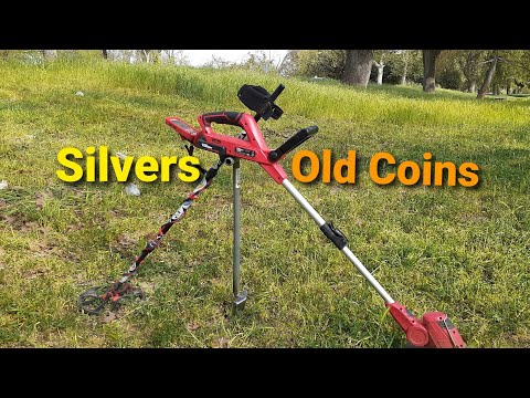 Weed Whacking & Detecting Old Coins & Relics #2
