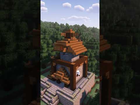Minecraft Build Ideas - First House cinematic #shorts #minecraft #minecraftbuild #minecraftshorts