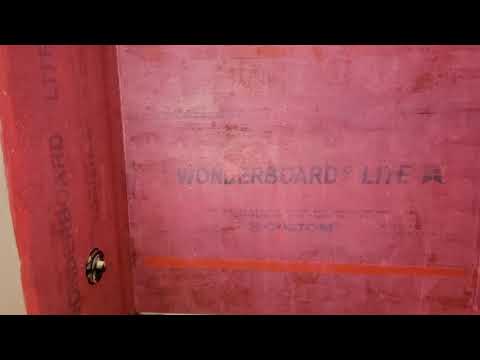 How to install, prepare, and waterproof cement tile backer board.  Do's and Dont's.  Video 2 of 2.
