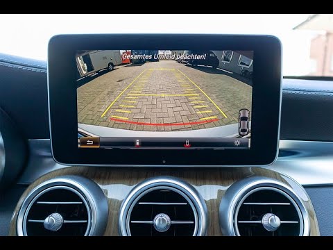 C Class W205 2016. Rearview camera interface installed