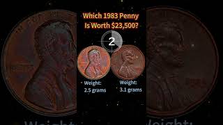 Which 1983 Penny Is Worth $23,500? #coin #penny #coincollecting #treasurehunt #rarecoins