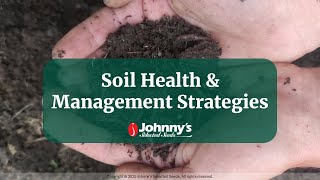 Soil Health and Management Strategies  | Johnny's Webinar Series