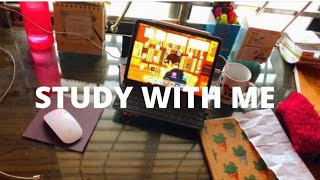 1 hour study with me/Indian Med student/Study vlog