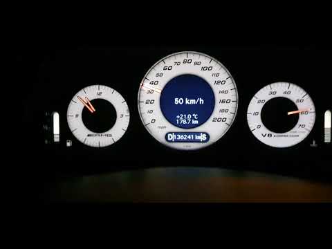 CLK 500 0-100,no traction!