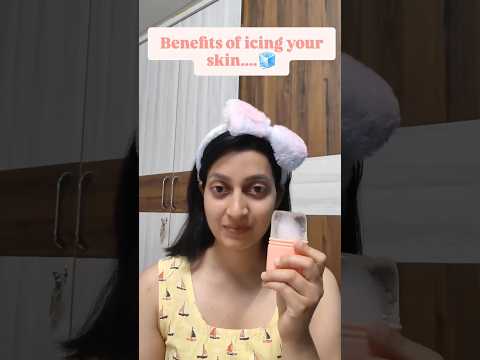 Benefits of icing your face