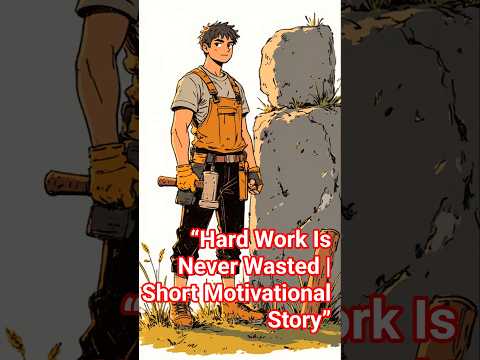 “Hard Work Is Never Wasted#wisdomofstories#shorts#hardwork#nevergiveup#englishlearning#emotional