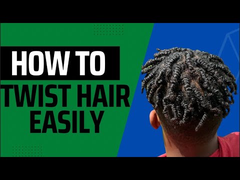 How To Twist Natural Hair | For Beginners