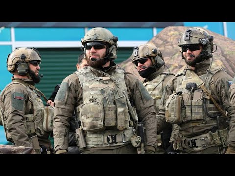 Чеченец против спецназа
