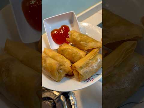 MV#459✨potato spring roll | paasipayiru pulao & tuna wrap for dinner😋 #diml #cooking #routinevlog