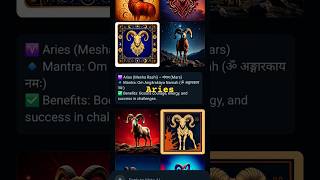 ♈ #Aries (#Mesha #Rashi) – #मंगल (#Mars)🔹 chant 108 #Mantra: #Om Angārakāya #Namah (ॐ अङ्गारकाय नमः
