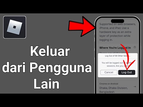 Cara logout pengguna lain di roblox