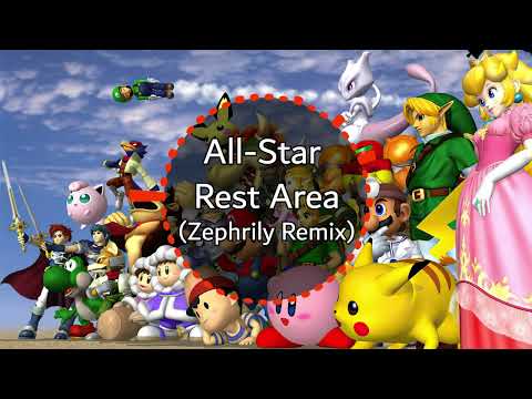 Super Smash Bros. Melee - All-Star Rest Area (Zephrily's Drum and Bass Remix)