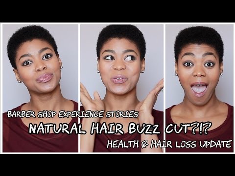 STORYTIME: Did I Get a Buzz Cut This Time?! Health & Hair Update + 1st & 2nd Barber Shop Tell All