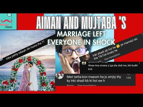 Aiman And Mujtaba's Marriage faced Criticism, Why? || Were they not married before?