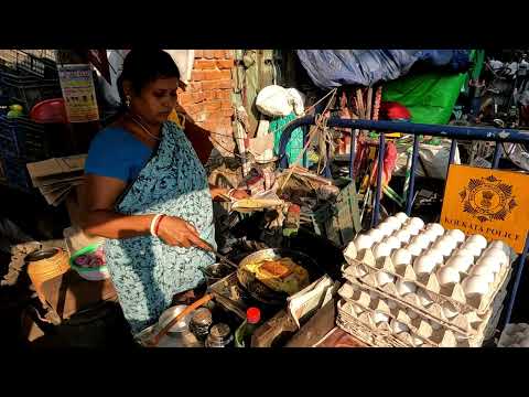 Food Skills || Street Food Recipe || Egg Masala Street Food ||