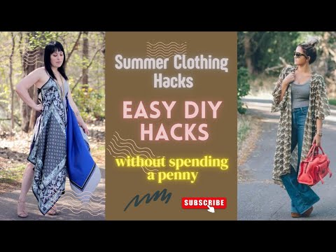 👙 Easy Clothing Hacks that will make you look 🔥 hot 🔥 this Summer 🌞 #diy #shorts