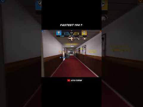 Fastest 1v4? #codm #callofduty #codmobile #callofdutycoldwarzombies#edit #shorts#foryou#games#gaming