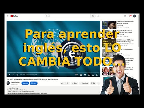 ¡INDISIPENSABLE! 100% Aprende a usar las herramientas de traducción y subtítulos de YOUTUBE.