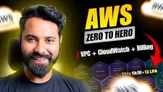 Learn AWS Billing, Monitoring & VPC in One Shot (Hindi)