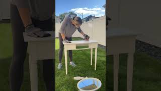 How To Use Chalk Paint On Old Furniture #chalkpaintedfurniture #furnitureflip #diy