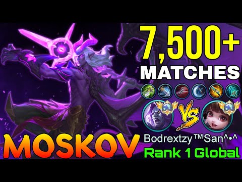 7,500+ Matches Moskov VS Top Global Chang'e -Top 1 Global Moskov by Bodrextzy™San^•^ - Mobile Legend