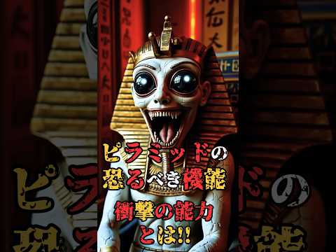 ピラミッドの恐るべき機能！衝撃の能力とは⁈