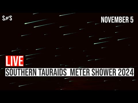 Live : Southern Tauraids Meteor Shower 2024 | November 5