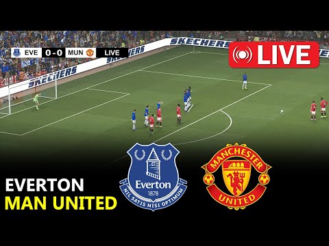 Everton vs Manchester United | English Premier League 2024/25 | eFootball pes 21 gameplay