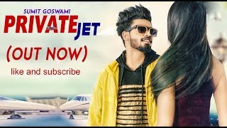 Private Jet - Sumit Goswami | Official Haryanvi Music Video 2024 | High-Speed Car Anthem