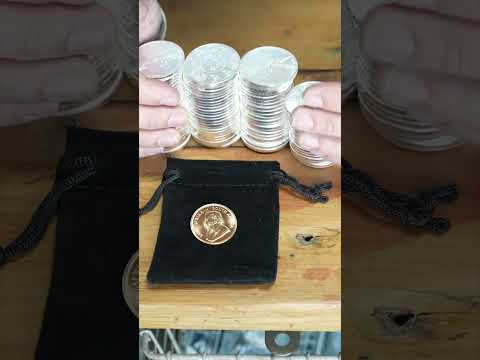 The Gold to Silver Ratio Today ⏩️ Can It Get More Crazy?! #silverstacking #gold #silver #silvercoin