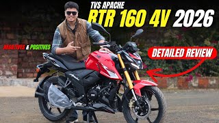 2025 TVS Apache RTR 160 4V OBD2B Review | Ride Experience | Best 160cc Bike in India?