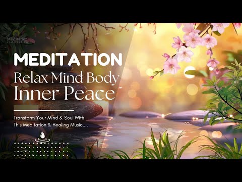 Relax mind Body and Inner Peace l Sleep Meditation Music l Stress Relief and Healing Music