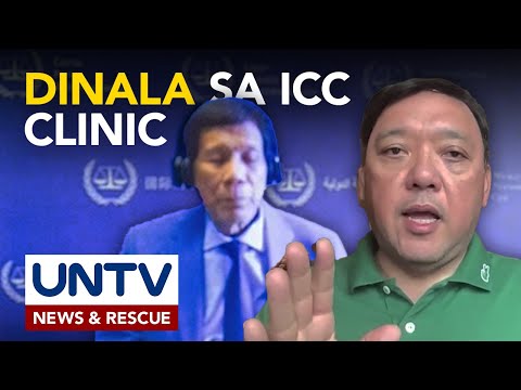 Dating Pangulong Duterte, binigyan ng substitute medicine sa clinic sa ICC – Atty. Roque