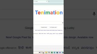 How to Hack Google 💻 #Hack #tenimation #html #google