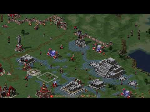 Operation 09 Sun Temple | Red Alert 2 Allied Mission Map Video Zoom