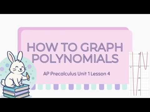 Graphing Polynomials | AP Precalculus Unit 1 Mini Lesson