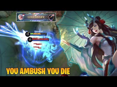 Helcurt Tried to Ambush Kagura From the Bush, But This is Happened | Mobile Legends