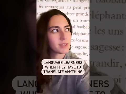 There’s nothing like a language learner freaking themselves out before doing a task 🙊