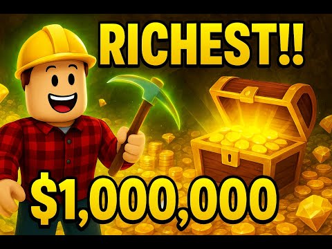 "I Became the RICHEST Miner in Roblox!"