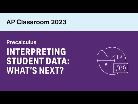 Interpreting Student Data: What’s Next?
