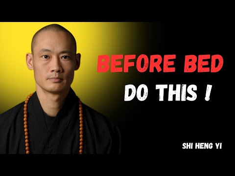 Before Bed & Morning—2 Habits That Will Change Your Life Shi heng yi